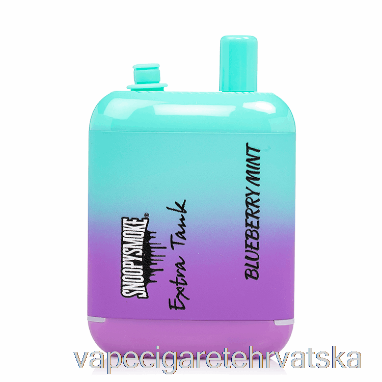 Vape Cigarete Snoopy Smoke Extra Tank 2 15000 Jednokratna Borovnica Mint